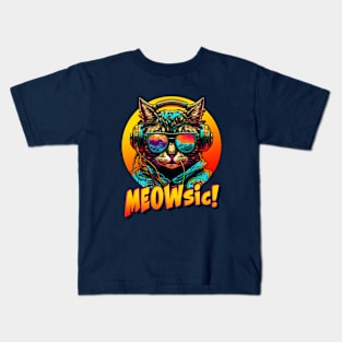 MEOWsic! Kids T-Shirt